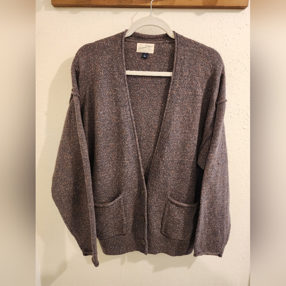 Universal Thread Heathered Brown Cardigan
